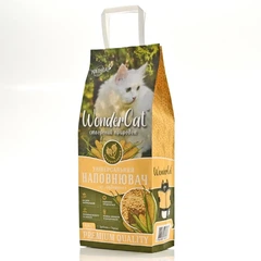 Кукурудзяний наповнювач для туалету котячого ТМ WonderCat, 4,4 кг