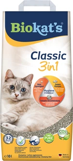 Gimborn Biokat's Наповнювач для котячого туалету Biokat's Classic 3in1 бентонітовий 10 л (4002064613307/4002064614458)