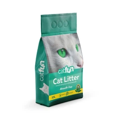 Наповнювач Catfun для котячих туалетів, 10 л, бентонітовий (з ароматом марсельського мила)