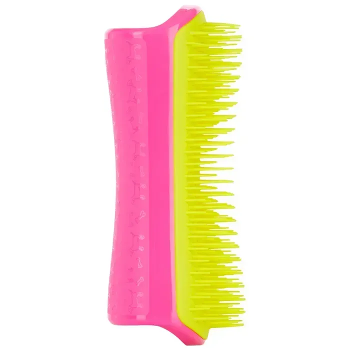 Щітка для розплутування шерсті собаки Pet Teezer Detangling and Grooming Pink/Yellow