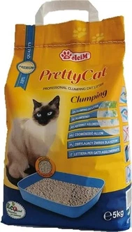 Pretty Cat Classic 5 кг – Бентонітовий грудкувальний наповнювач для котячого туалету без аромату