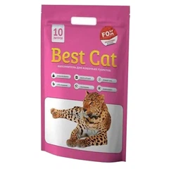 Best Cat Гігієнічний силікагелевий наповнювач BEST САТ Pink Flowers для туалету котів, 10 л