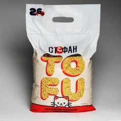 Stefan Наповнювач Стефан Tofu натуральний рослинний для котячих туалетів гіпоалергенний 10,4 кг(упаковка)