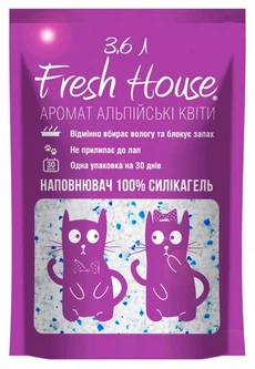Фауна Наповнювач силіконовий Fresh House 3,6л Aroma
