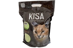 Наповнювач для котячих туалетів соєвий Kisa Tofu Green Tea Mint з ароматом зеленого чаю та м'яти 2,6 кг 6 л TOP CAT