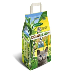 Гігієнічний кукурудзяний наповнювач для котів та гризунів CORNELUX+, з ароматом лісу, 7 л (4820181530112)