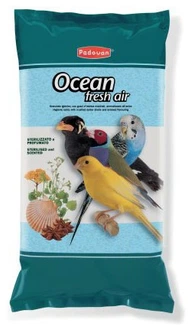 Padovan Ocean fresh air Гігієнічний кварцовий наповнювач для птахів з подрібненими черепашками, 5 кг