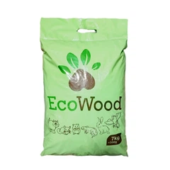 Наповнювач для туалету для домашніх тварин EcoWood деревинний 7 кг E-800580