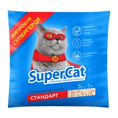 Super Cat Наповнювач SuperCat стандарт, 1кг (синій) 3546