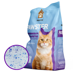 Без бренда Наповнювач силікагель лаванда PAWSTER 3,8 L (1,5кг) 1-8 mm