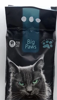 Упаковка наповнювача для котячого туалету Fun Cat Big Раws,для великих котів, 5х5л