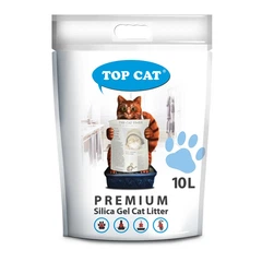 Наповнювач для котячого туалету Top Cat Premium силікагелевий 10 л
