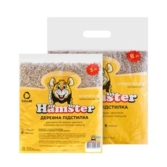 Super Cat Наповнювач для гризунів SuperCat Hamster деревна підстилка Лаванда 8 л (2 кг) економ пакування супергранули деревний поглинаючий Артикул 5705