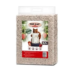 Наповнювач для котячого туалету Top Cat Tofu соєвий з ароматом Полуниця 5,7 л