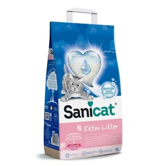 Наповнювач для туалету кошеня поглинаючий Легке Привчання Sanicat Kitten Litter Easy Training 5 л - 3,5 кг