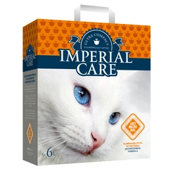 Наповнювач у котячий туалет з антибактеріальною властивістю Imperial Care Silver Ions ультракомкуючий з іонами срібла 6 кг (800949)