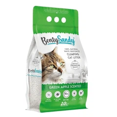BentySandy Наповнювач бентонітовий Benty Sandy (Бенті Сенді) Зелене яблуко 10 л/8,7 кг