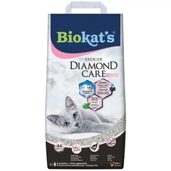 Gimborn Biokat's Наповнювач для котячого туалету Biokat's Diamond Fresh бентонітовий грудкувальний 8 л (MLZ7528)