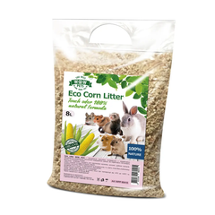 Кукурудзяний наповнювач для гризунів і папуг WOW PETS Eco Corn Litter 8л