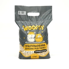 Гранульвана тирса в клітку Woopsy універсальна для гризунів та птахів 2 кг (4820282190277)