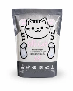 Силікагелевий наповнювач "Silli Cat" (3,8 л)