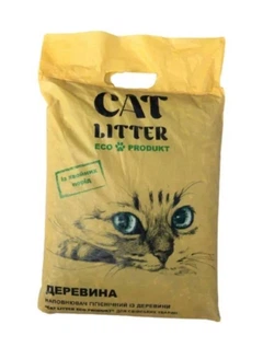 Indian Cat Litter Деревний наповнювач Cat Litter для котячих туалетів універсальний 3кг