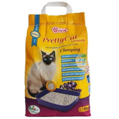 Бентонітовий наповнювач Pretty Cat Lavander з ароматом лаванди — 5 кг.