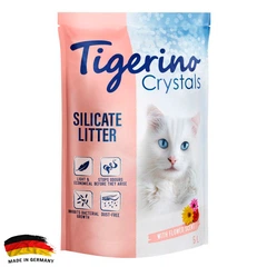 Наповнювач для котячого туалету Tigerino Crystals Flower Power Силікагелевий поглинаючий 2,1 кг (5 л) (241264FP)