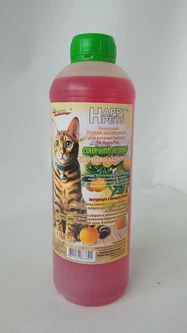 Happy Pets Рідкий Наповнювач 1Л сонячний аромат цитрусової бадьорості помаранчевий