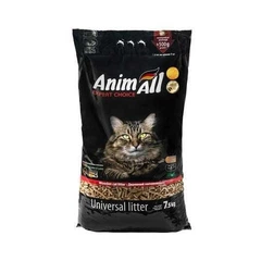 Дерев'яний наповнювач для котів New AnimAll 7.5 кг
