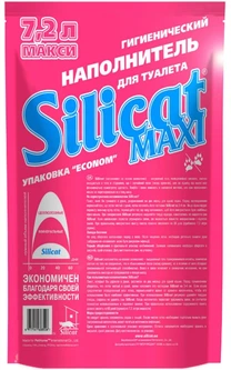 Наповнювач туалетів для котів 7.2L Silicat Smart