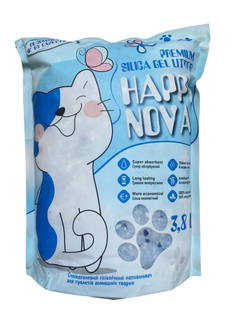 Без бренду Наповнювач силікагелевий Happy Nova 3.8L