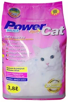 Vetbio Силікагелевий наповнювач для котячого туалету Power Cat, 3,8 л