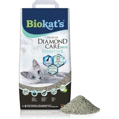 Gimborn Biokat's Наполнитель для туалета Biokat's Dimond Care Sensitive Classic бентонитовый 6 л (4002064613901)