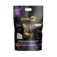 Наповнювач силікагелевий AnimAll Фіолетовий аметист, 15 л