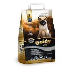 Наповнювач бентонітовий для котячого туалету ЗооВетКонтинент Goldy Cat Premium 5 кг (2000999182556)