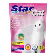 Без бренда Наповнювач для котів SILICA GEL STAR CAT, 3.8 л
