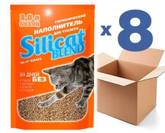 ННаповнювач для котячого туалету Silicat Blend 3.8Lх8шт (30,4л)