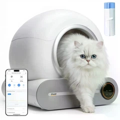 Автоматичний туалет розумний лоток для котів iHunt Smart Cat Litter V1, Wi-Fi, сенсор руху, мобільний додаток, іонізація, змінні мішки