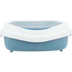 Туалет для котів Trixie Primo XXL з бортиками синій 56 х 25 х 71 см (MLZ10239)