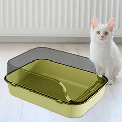 Туалет для кішок з лопаткою Taotaopets 221120 (40*28*16 cm Yellow)