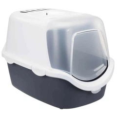 Туалет для кішок Trixie Vico Open Top закритий 40 х 40 х 56 см синє-сірий / білий (TX-40341)