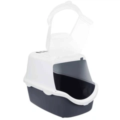 Туалет для кішок Trixie Vico Open Top закритий 40 х 40 х 56 см синє-сірий / білий (TX-40341)