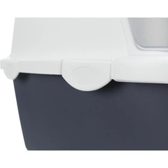 Туалет для кішок Trixie Vico Open Top закритий 40 х 40 х 56 см синє-сірий / білий (TX-40341)