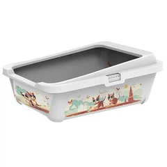 Туалет для котів Moderna Hercules з бортиком 51х39х19см (K162439IL)