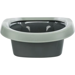 Туалет для котів Trixie Be Eco Carlo з рамкою сірий 38 х 17 х 58 см (MLZ8666)