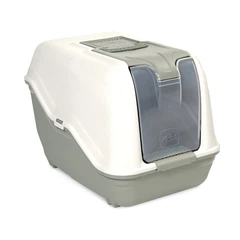 Туалет-бокс для котів з фільтром MPS NETTA CLOSE LIGHT GREEN 54*39*40 см