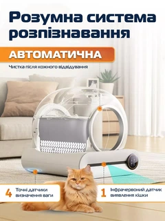Автоматичний туалет для котів із підтримкою UKC Tuya Smart Life