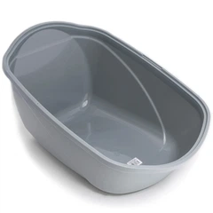 Лоток для котів Comfy EASY Cat Litter Box критий 54 x 40 x 40 см сірий (5905546313834)