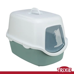 Туалет-будиночок для кота Trixie 402710 "Vico", 40х40х56см, шавлія/білий (TX-402710) 4053032681644